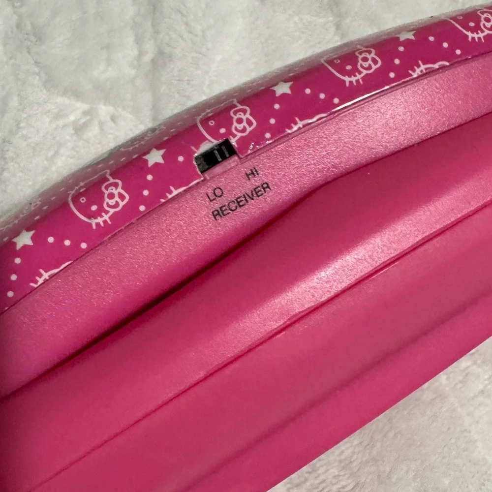 Hello Kitty Pink Retro Phone Tel-Line Mountable Gift Sakar 2009 Sanrio